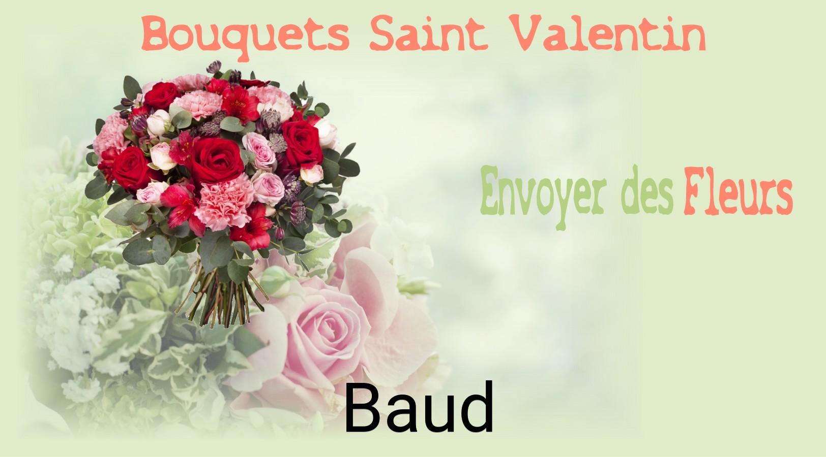 Roses de Saint-Valentin livrées à Baud